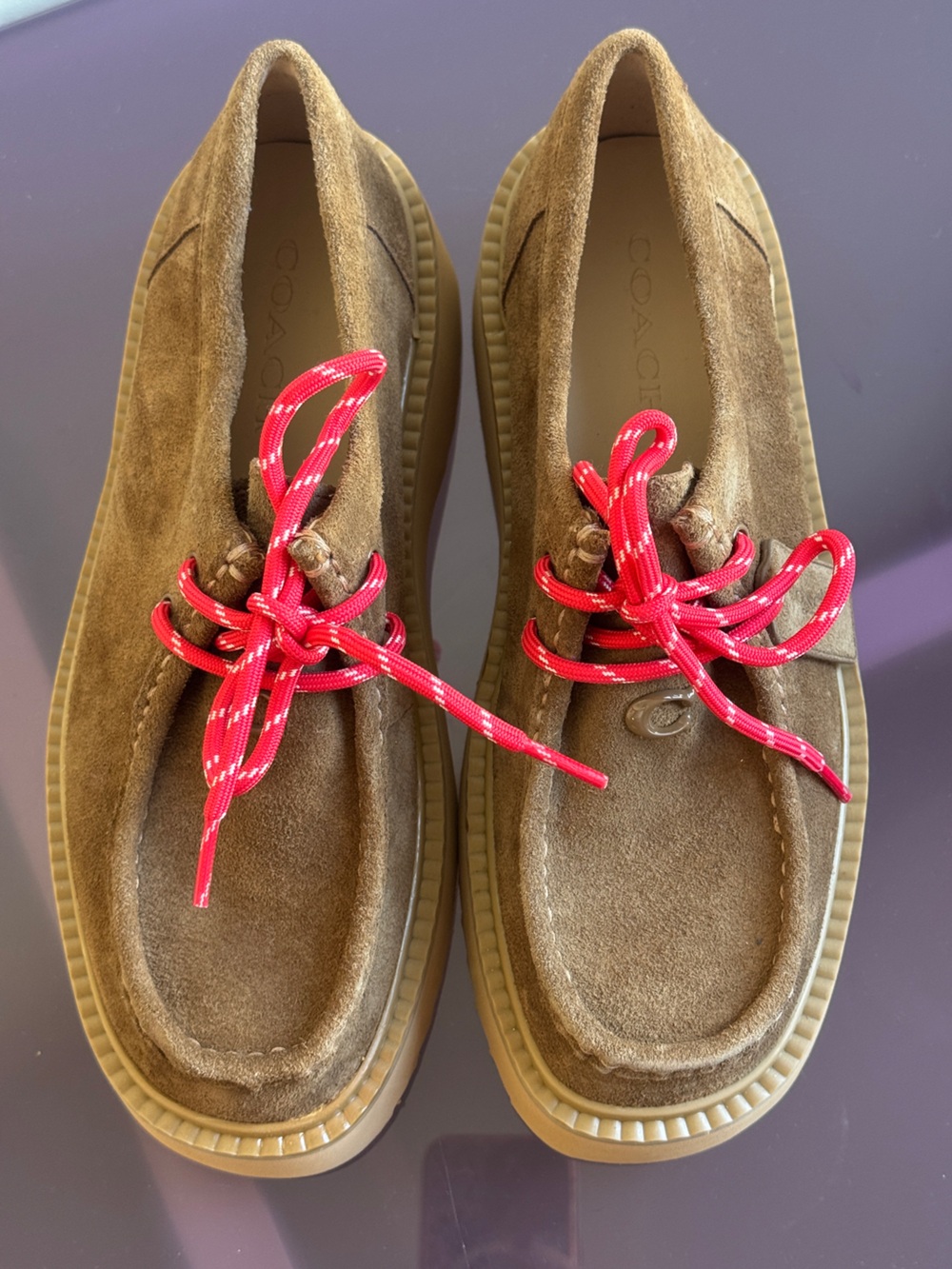 Coach chukka wallabee boot